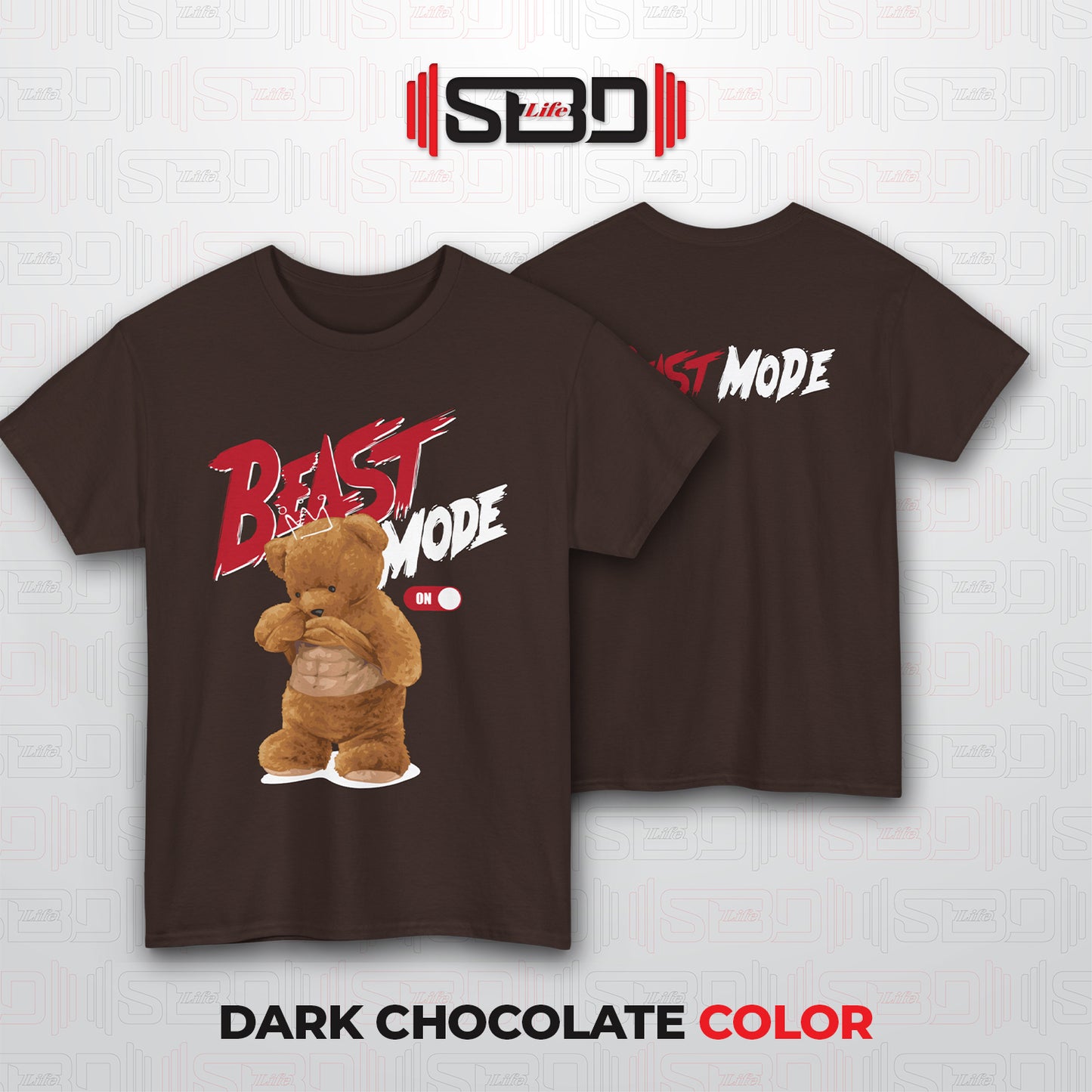 SBDLife "Beast Mode" Roaring Bear T-Shirt | Edgy Graphic Tee