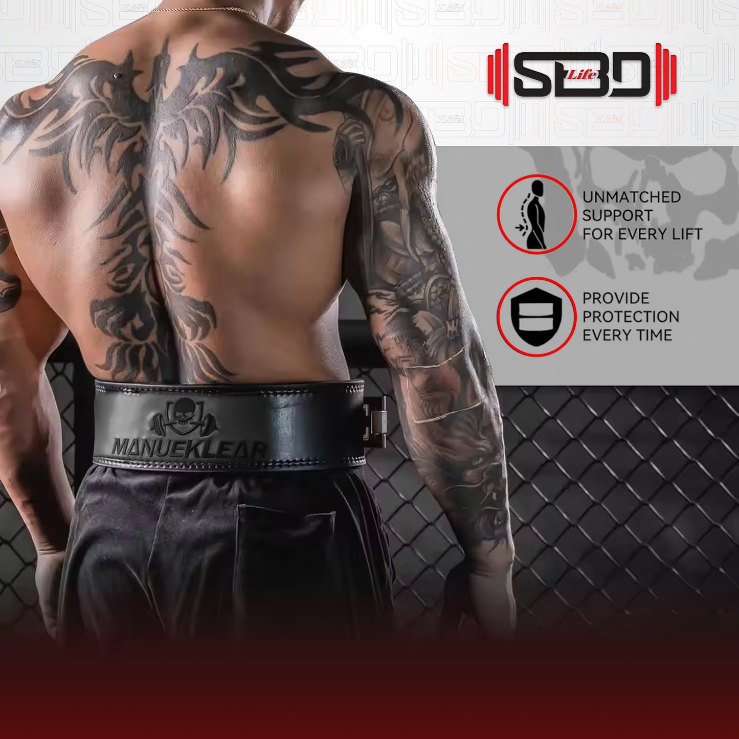 SBDLife "CoreLock" 10mm Lever Belt | Powerlifting & Weightlifting Belt