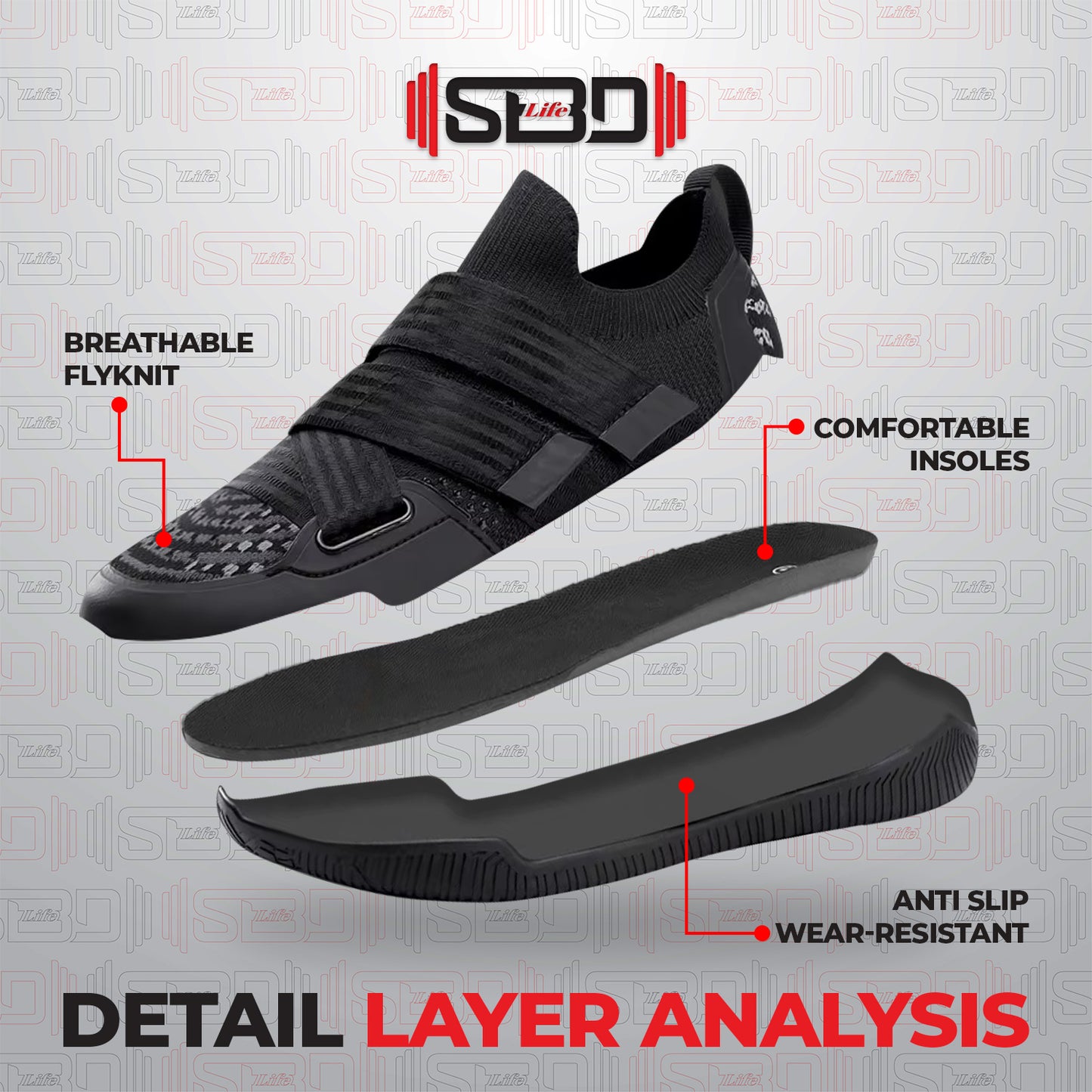 SBDLife "Apex" Deadlift & Squat Shoes