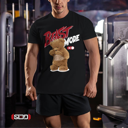 SBDLife "Beast Mode" Roaring Bear T-Shirt | Edgy Graphic Tee