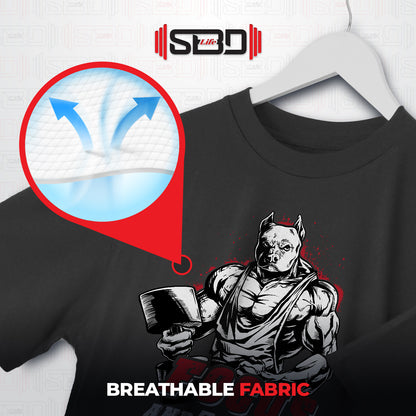 SBDLife "Focus & Lift" Minimalist T-Shirt | Motivational Quote Tee