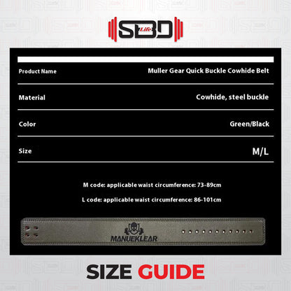 SBDLife "CoreLock" 10mm Lever Belt | Powerlifting & Weightlifting Belt